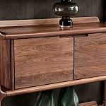 Стеллаж в гостиную для книг Moon Walnut Furniture варинант исполнения - 7 | Loft Concept в Липецке