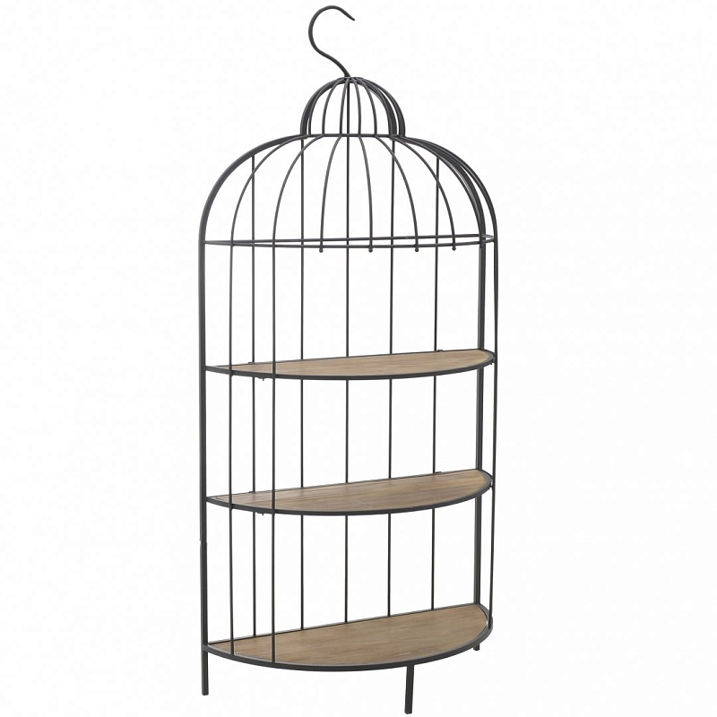 Стеллаж Cage Rack Big Черный Бежевый Стеллаж Cage Rack Big Черный Бежевый в Липецке | Loft Concept