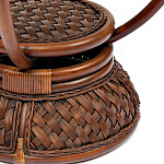 Столик кофейный из ротанга Eloise варинант исполнения - 2 | Loft Concept в Липецке