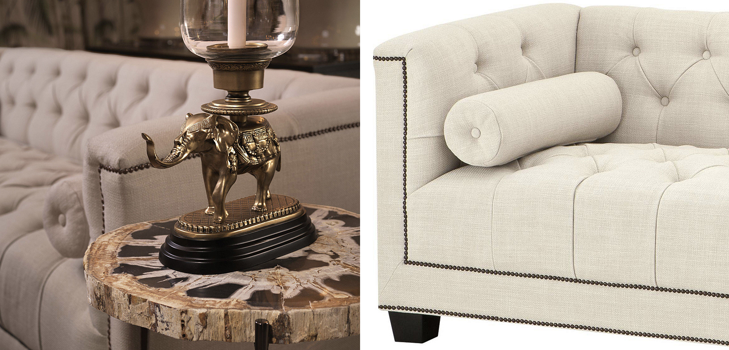 Диван Eichholtz Sofa Paolo Panama natural Диван Eichholtz Sofa Paolo Panama natural - Loft-Concept в Липецке