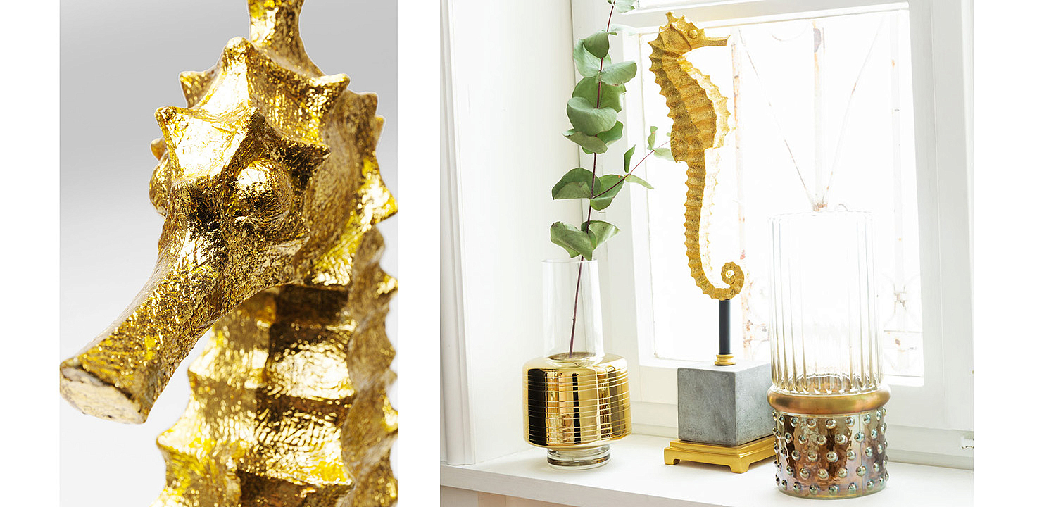 Статуэтка Golden Sea Horse - Loft-Concept в Липецке