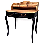 Стол-бюро из массива березы с 5-ю ящиками в стиле прованс Vintage варинант исполнения - 3 | Loft Concept в Липецке