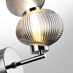 Бра с 2-мя рифлеными стеклянными шарами Marcelh Light варинант исполнения - 4 | Loft Concept в Липецке