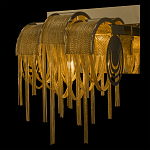 Бра с перфорированными металлическими дугами и цепочками 22 см Atlantis Chain варинант исполнения - 6 | Loft Concept в Липецке