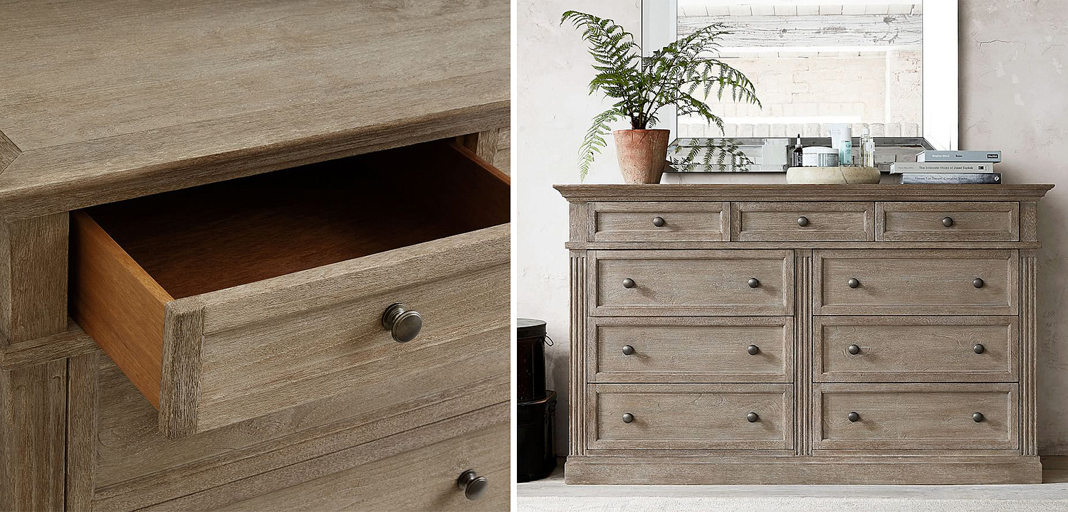 Комод 9 ящиков Benjamin Chest of 9 Drawers Комод 9 ящиков Benjamin Chest of 9 Drawers - Loft-Concept в Липецке