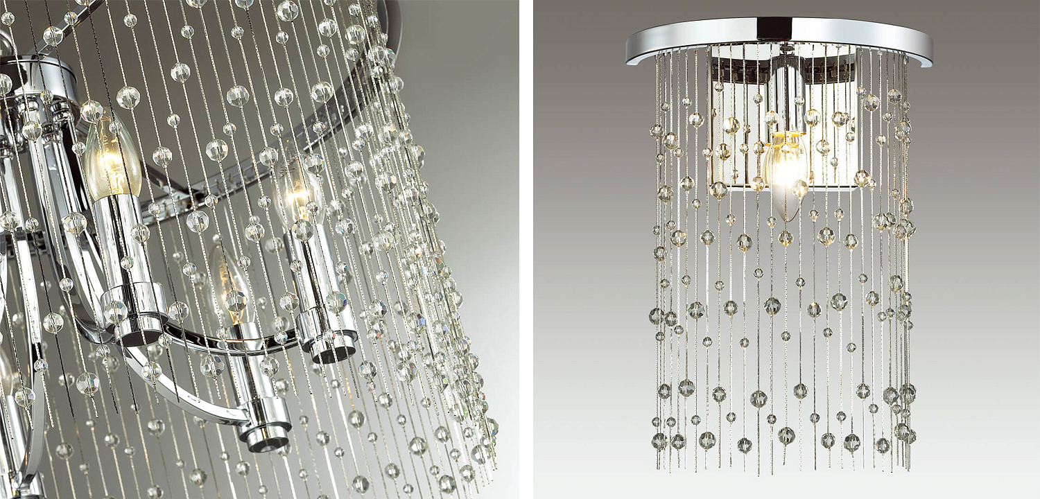 Бра Hailstorm Rain Wall lamp chrome Бра Hailstorm Rain Wall lamp chrome - Loft-Concept в Липецке