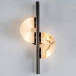 Бра  с фигурным мраморным рассеивателем Spiral of Warm Light варинант исполнения - 10 | Loft Concept в Липецке