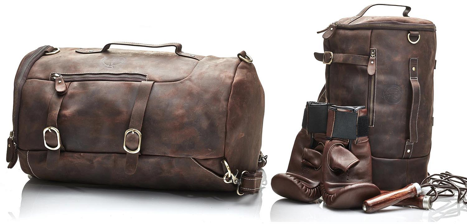 Сумка-рюкзак из коричневой винтажной кожи HERITAGE BROWN LEATHER RUCKSACK Сумка-рюкзак из коричневой винтажной кожи HERITAGE BROWN LEATHER RUCKSACK - Loft-Concept в Липецке
