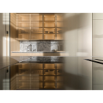 Кухонный гарнитур из камня и дерева с раздвижными дверцами TIVALÌ 2.0 Dada Engenereed Kitchen варинант исполнения - 3 | Loft Concept в Липецке