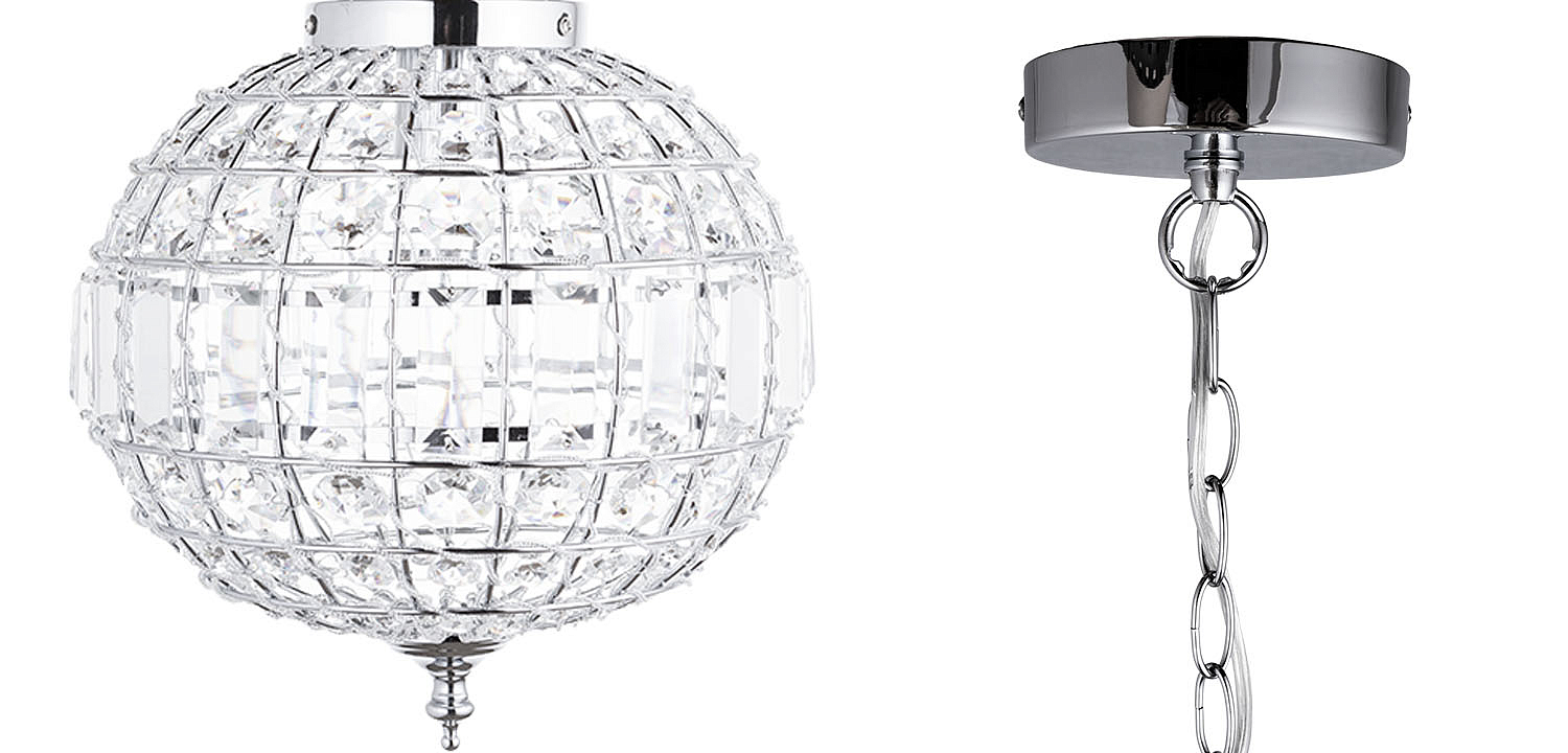 Подвесной светильник Casbah Crystal silver 30 Подвесной светильник Casbah Crystal silver 30 - Loft-Concept в Липецке