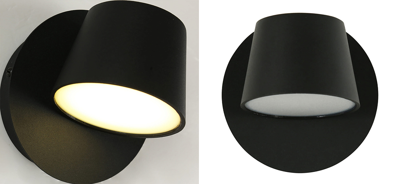 Бра в черном цвете Retro Future Light Бра в черном цвете Retro Future Light - Loft-Concept в Липецке
