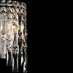 Бра с хрустальными подвесками прозрачного цвета Хром Ludivine Lighting варинант исполнения - 3 | Loft Concept в Липецке