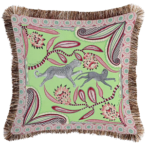 Декоративная подушка Jungle Light Green 167