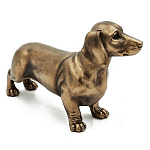 Статуэтка такса с реалистичными деталями и гладкой поверхностью Dachshund Style варинант исполнения - 2 | Loft Concept в Липецке