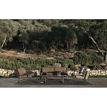 Дизайнерское уличное кресло на металлическом каркасе PHOENIX Armchair варинант исполнения - 8 | Loft Concept в Липецке