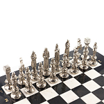 Шахматы Ренессанс с доской из натурального мрамора Decorative Thematic Chess варинант исполнения - 3 | Loft Concept в Липецке