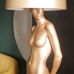 Лампа MANNEQUIN LAMP с абажуром женственность в деталях варинант исполнения - 9 | Loft Concept в Липецке
