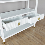 Стеллаж с двумя ящиками Elsa Dreams White варинант исполнения - 3 | Loft Concept в Липецке