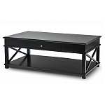 Широкий кофейный столик с ящиком Monsignor варинант исполнения - 3 | Loft Concept в Липецке