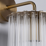 Бра с круглым основанием и длинными прозрачныи стеклянными трубками Nembus варинант исполнения - 5 | Loft Concept в Липецке