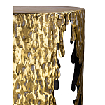 Столик дизайнерский Copper streaks варинант исполнения - 2 | Loft Concept в Липецке