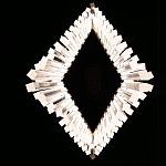 Люстра золотого цвета в форме галочки с каскадом длинных прозрачных трубок Eurofase варинант исполнения - 12 | Loft Concept в Липецке