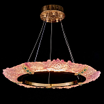 Люстра в форме кольца розовая Warm Pink Light варинант исполнения - 3 | Loft Concept в Липецке