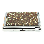 Портсигар с газовой зажигалкой из натурального камня Офит Благородный Stone Cigarettes Cases варинант исполнения - 10 | Loft Concept в Липецке