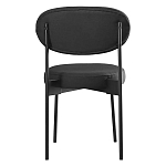 Стул мягкий Alfie Chair черный варинант исполнения - 4 | Loft Concept в Липецке