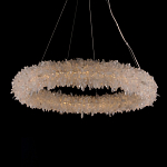 Люстра круглая с натуральным горным хрусталем Crystal Shimmer варинант исполнения - 2 | Loft Concept в Липецке