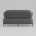 Диван в велюровой обивке серого цвета COLOR BLOCK варинант исполнения - 2 | Loft Concept в Липецке