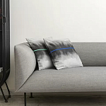 Чехол на подушку хлопковый Blake Boundaries Blue варинант исполнения - 5 | Loft Concept в Липецке