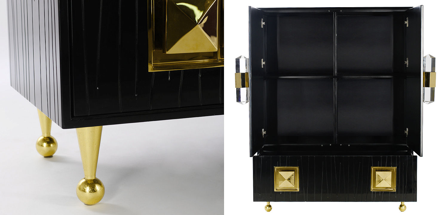 Шкаф кабинетный Jonathan Adler Crawford Cabinet Шкаф кабинетный Jonathan Adler Crawford Cabinet - Loft-Concept в Липецке