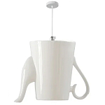 Подвесные светильники в виде белой посуды Flower Reversal варинант исполнения - 7 | Loft Concept в Липецке