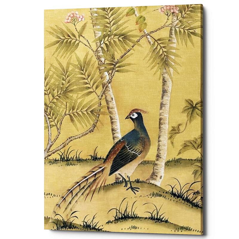 Постер Beige Chinoiserie Бежевый Постер Beige Chinoiserie Бежевый в Липецке | Loft Concept