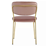 Стул Singer Chair без подлокотников Розовый Велюр варинант исполнения - 4 | Loft Concept в Липецке