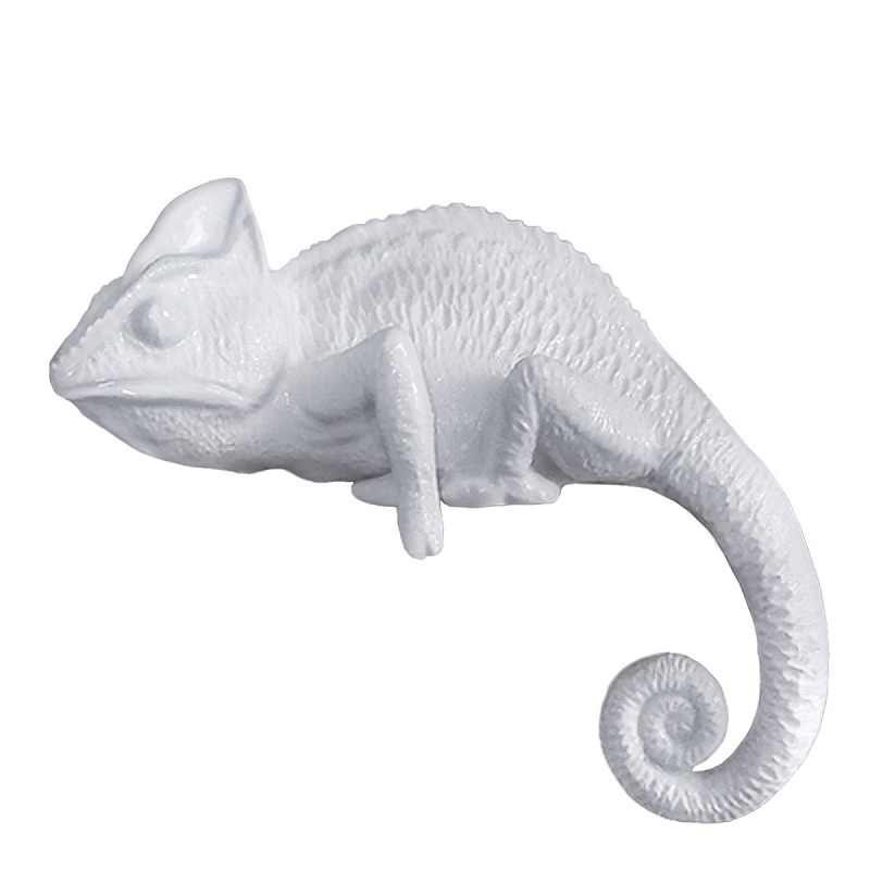 Статуэтка White Chameleon Белый Статуэтка White Chameleon Белый в Липецке | Loft Concept