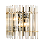 Бра с прозрачными вертикальными стеклянными трубками Gladia варинант исполнения - 2 | Loft Concept в Липецке