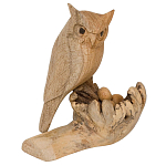 Статуэтка из дерева сова Animals of the World варинант исполнения - 1 | Loft Concept в Липецке