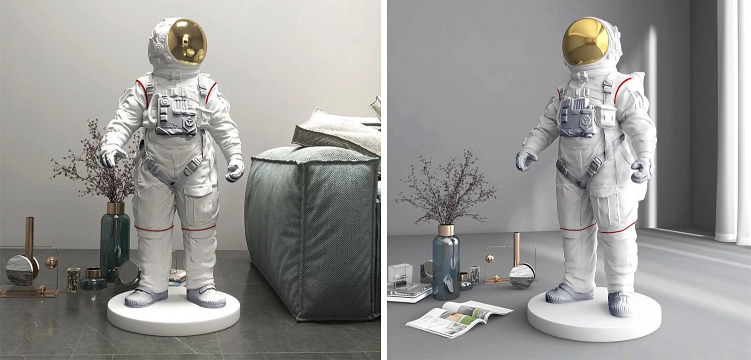 Статуэтка Большой Космонавт Статуэтка Большой Космонавт - Loft-Concept в Липецке