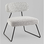 Кресло лаунж Kate букле серый варинант исполнения - 1 | Loft Concept в Липецке