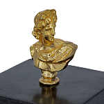 Мраморная шкатулка с бюстом из металла KELLY WEARSTLER варинант исполнения - 6 | Loft Concept в Липецке