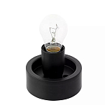 Настольный светильник с янтарным рельефным плафоном Lamp with Frozen Glass Effect варинант исполнения - 2 | Loft Concept в Липецке