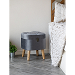 Пуф Leather with a snap варинант исполнения - 4 | Loft Concept в Липецке