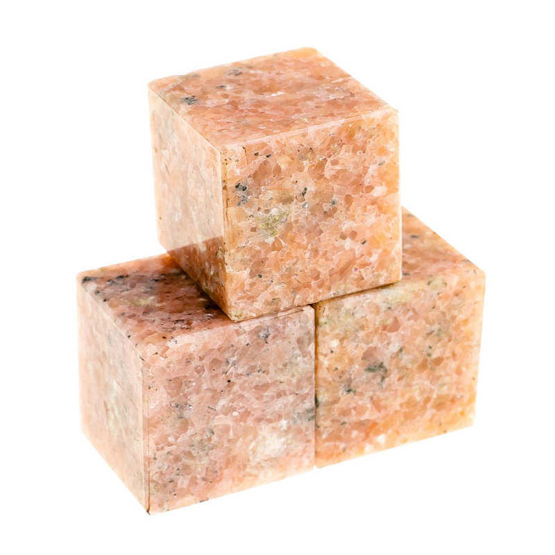 Камни для охлаждения виски из розового мрамора Natural Stone Cube Розовый Камни для охлаждения виски из розового мрамора Natural Stone Cube Розовый в Липецке | Loft Concept