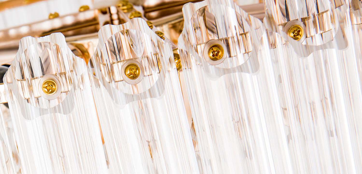 Люстра Hexagon Tube Light Crystal Chandelier Люстра Hexagon Tube Light Crystal Chandelier - Loft-Concept в Липецке
