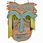 Арт-Объект из нитей Абстрактный портрет Joana Schneider  варинант исполнения - 2 | Loft Concept в Липецке