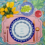 Картина Table Talk Dickless but Not Dumb  варинант исполнения - 1 | Loft Concept в Липецке