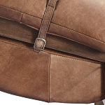 Двухместный диван Duncan винтажная коричневая кожа варинант исполнения - 5 | Loft Concept в Липецке