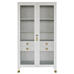 Дизайнерский шкаф витрина Elsa Dreams White с 4-мя ящиками варинант исполнения - 9 | Loft Concept в Липецке